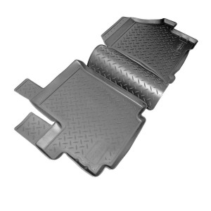 Graue Gummi Fussmatten für CITROEN Jumper, FIAT Ducato, PEUGEOT Boxer ab 2006, Autozubehör.