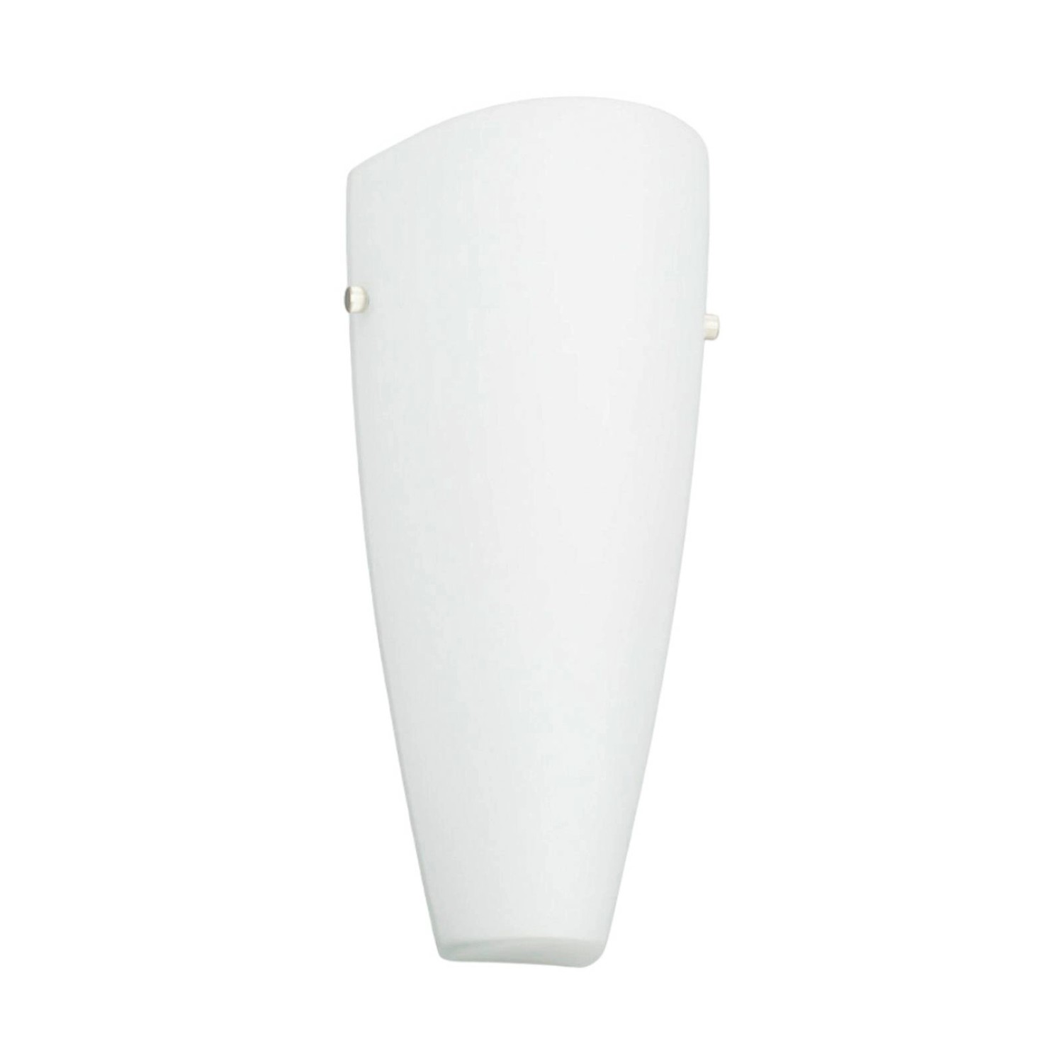 Lindby Wandleuchte Wandlampe Innen Hermine 9620375 Modern in Weiß aus Glas 1-flammig E27 Flurleuchte