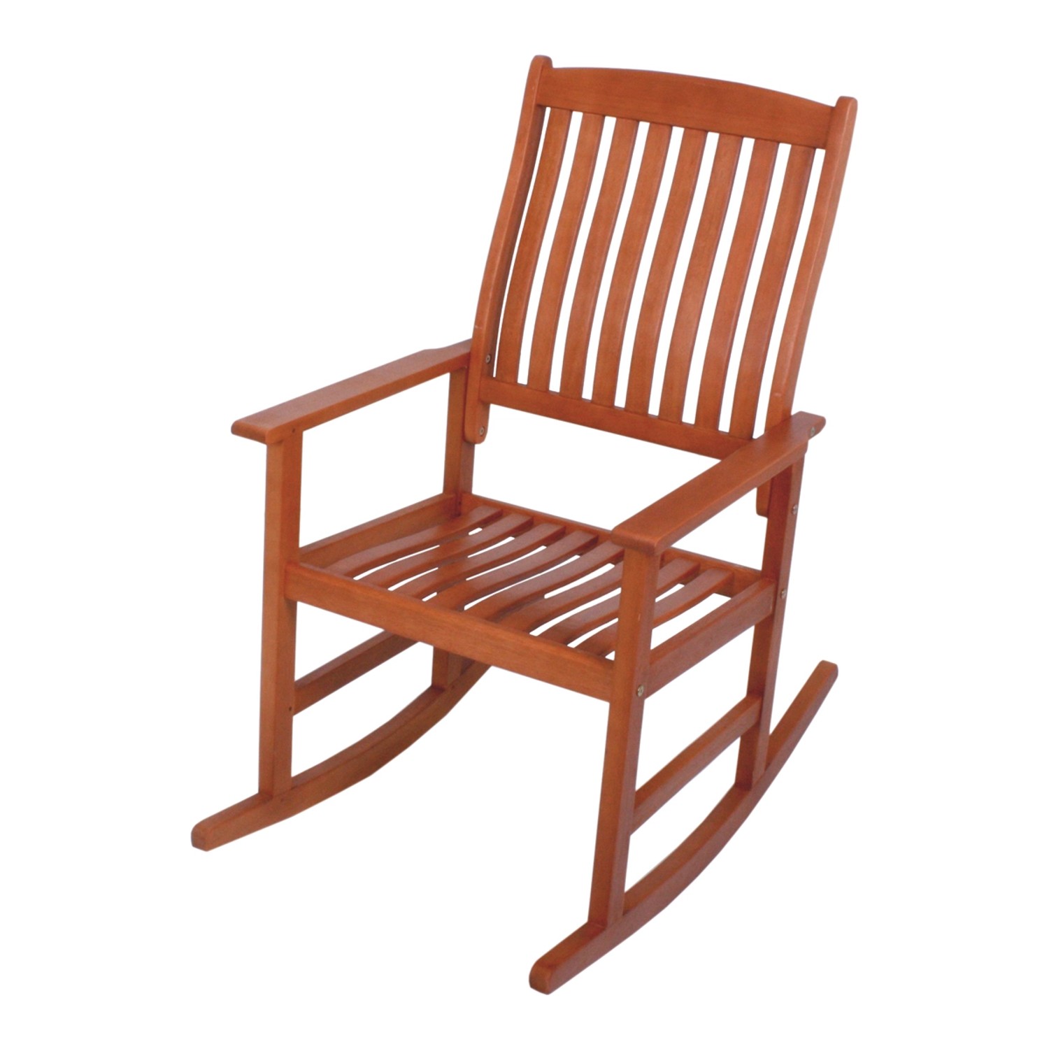 Jardinion Schaukelstuhl 62cm x 93cm x 105cm Eukalyptusholz FSC Braun günstig online kaufen