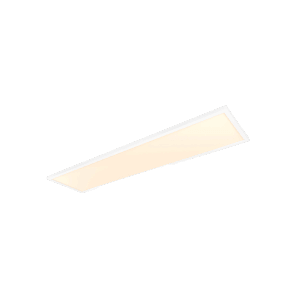 Philips Hue Aurelle LED Deckenleuchte, weiß, mit Dimmschalter. Dimmbare, rechteckige Lampe.