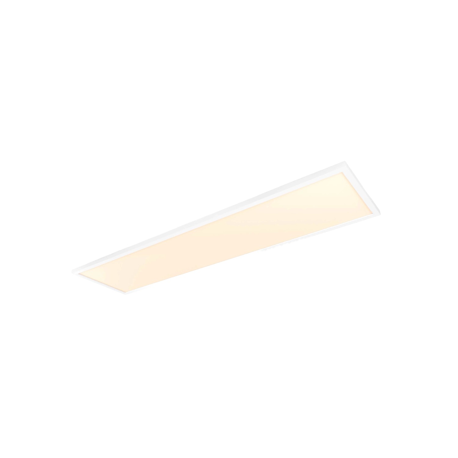 Philips Hue Aurelle LED Deckenleuchte, weiß, mit Dimmschalter. Dimmbare, rechteckige Lampe.