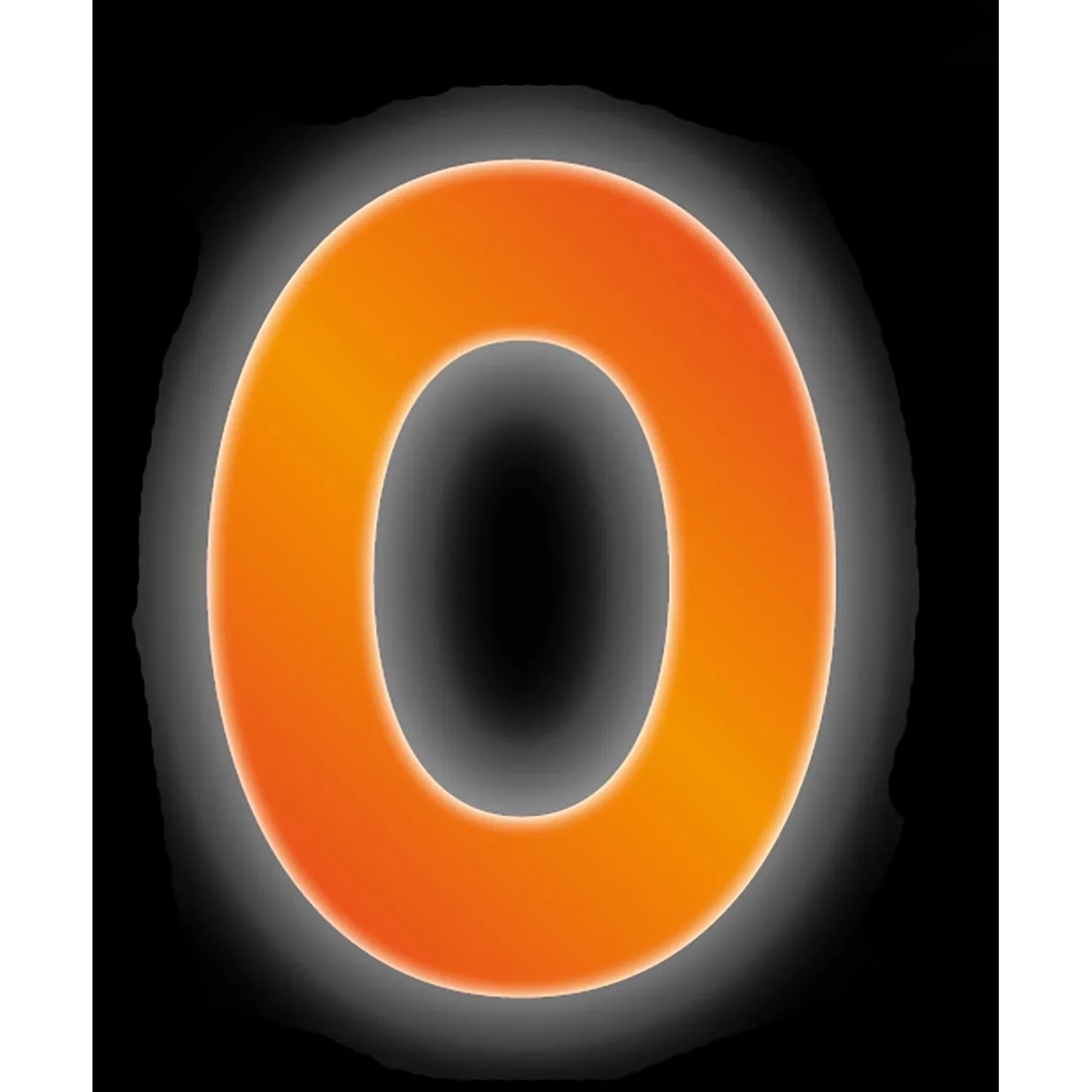 Conacord Klebebuchstabe O Reflektierend 8 cm Orange günstig online kaufen