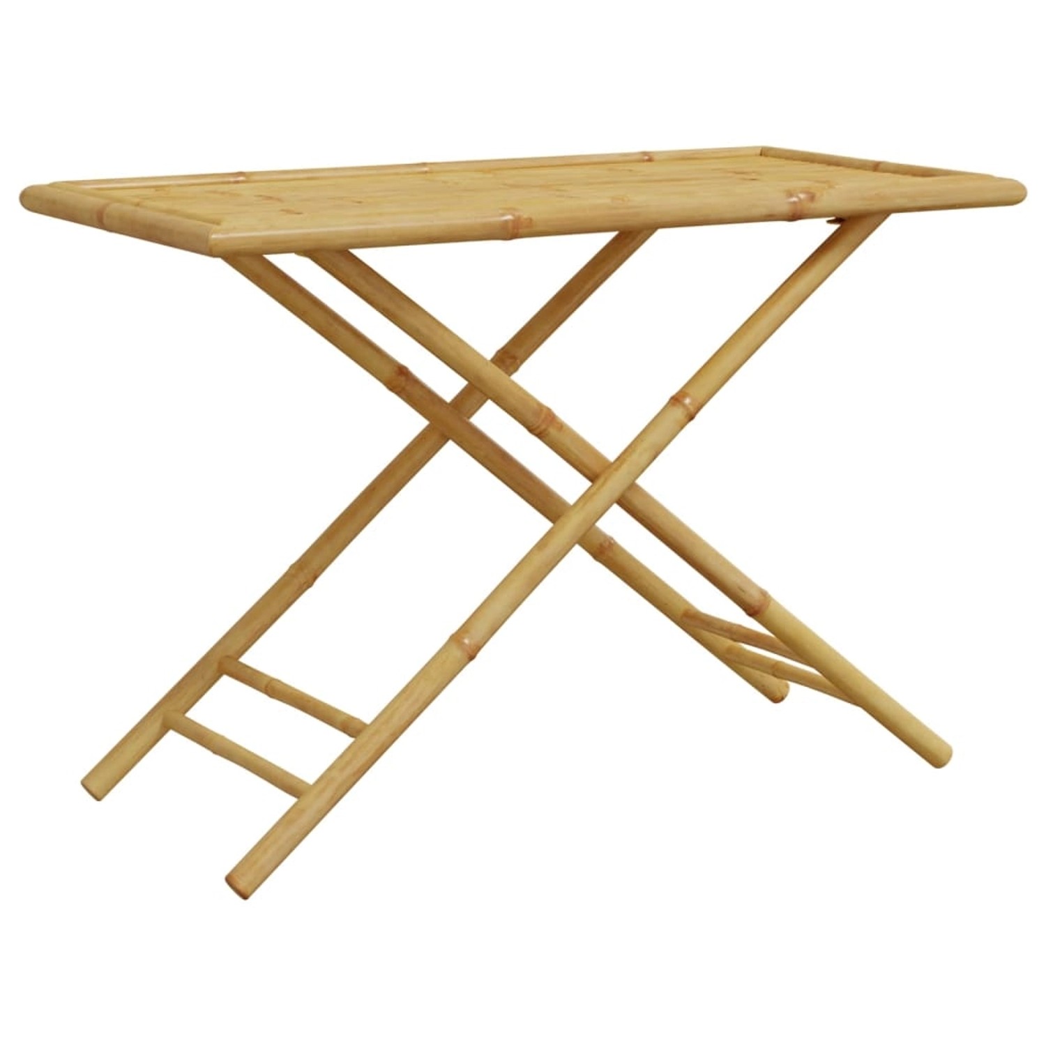 vidaXL Gartentisch Klappbar 110x55x75 cm Bambus 365879 günstig online kaufen