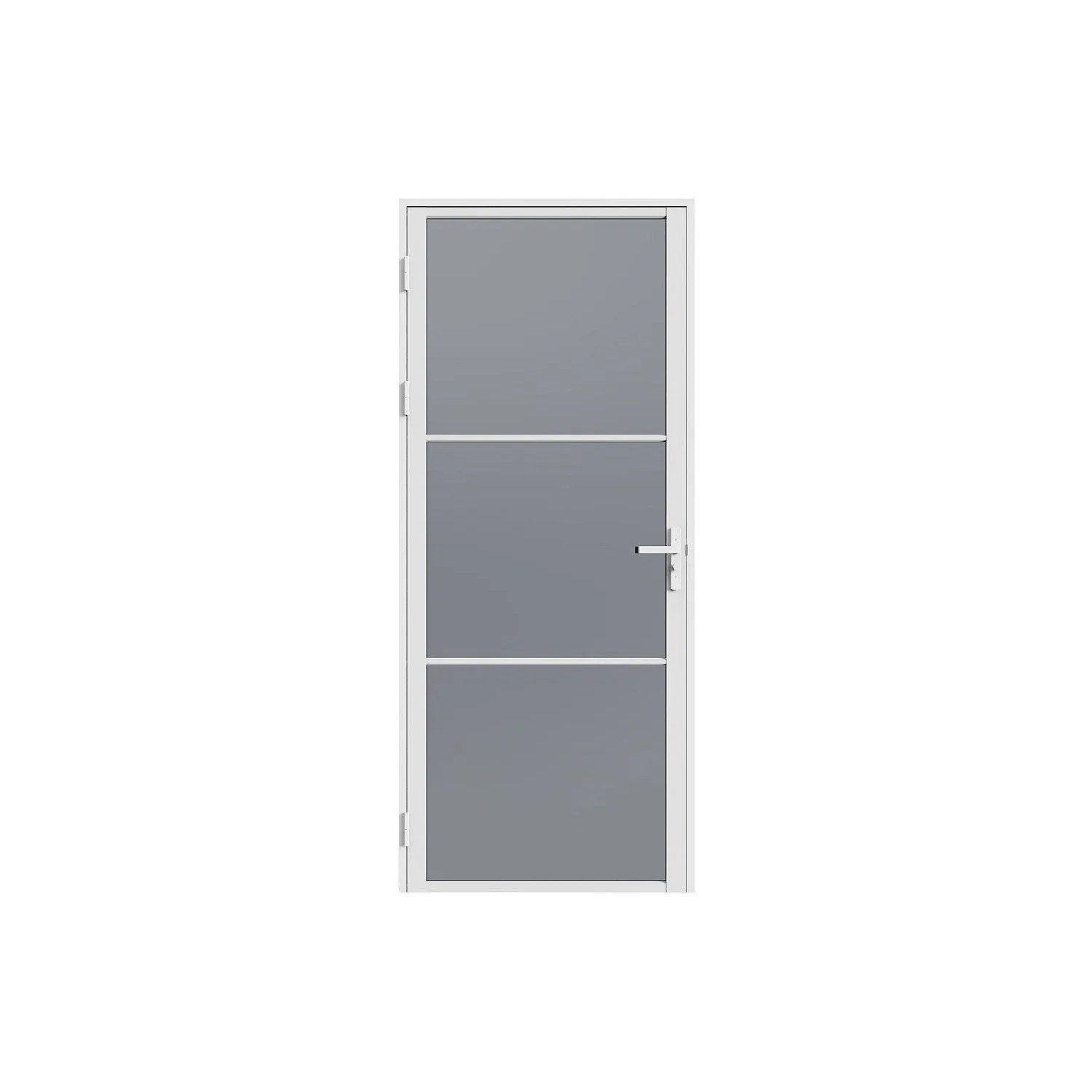 Vente-unique Tür-Komplettsets Maseru Weiß 73 cm