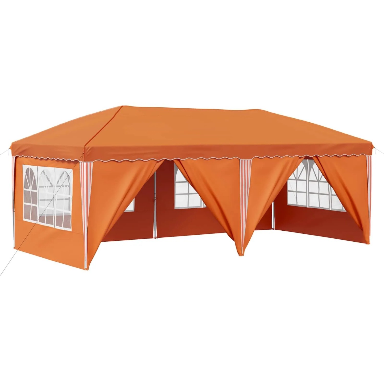 vidaXL Pop-Up Partyzelt 575 x 288 x 245 cm Orange 42019811