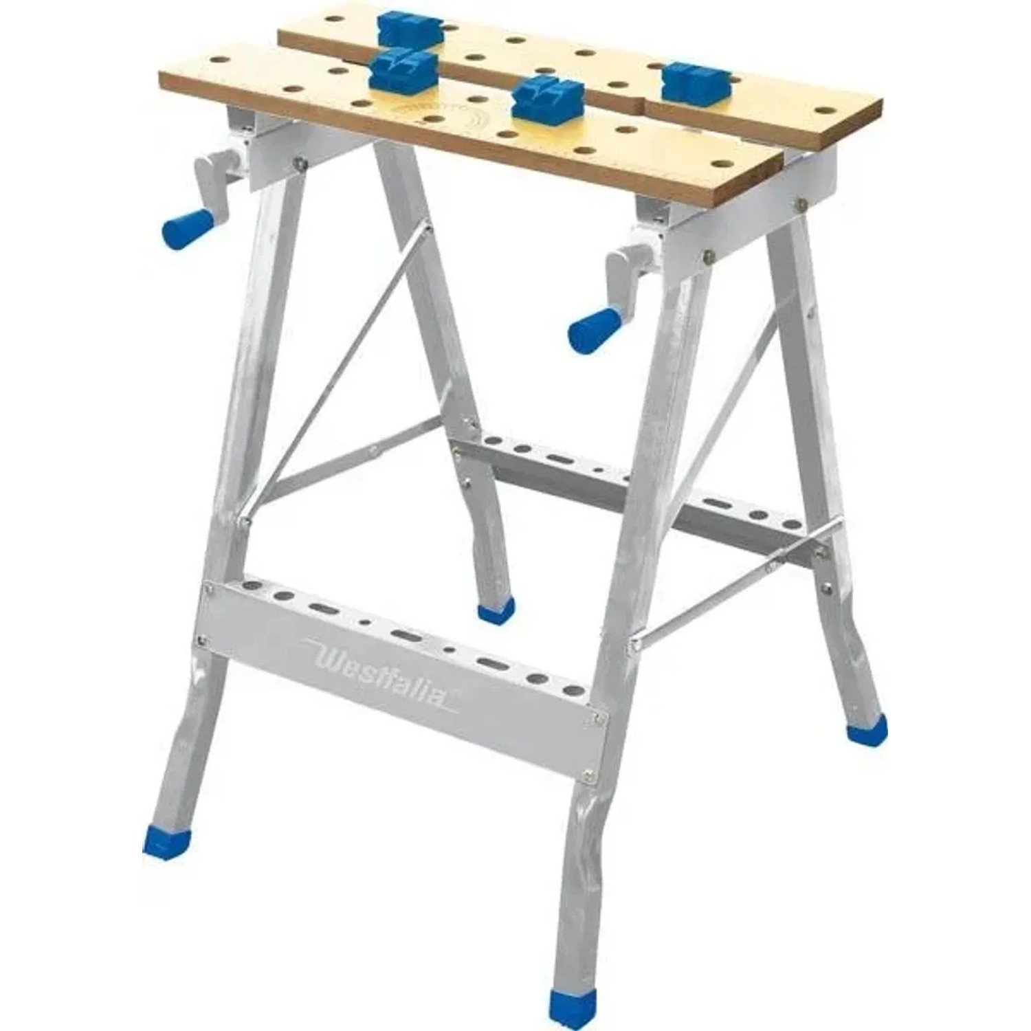 Westfalia Profi Spanntisch Klappbar Metall Silber