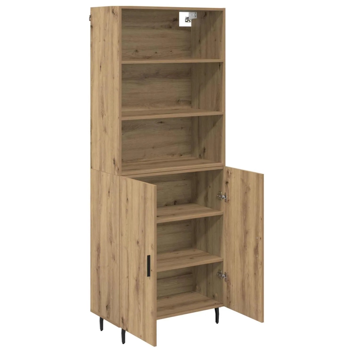 vidaXL Highboard Artisan-Eiche 69,5 x 34 x 180 cm 3415913 günstig online kaufen