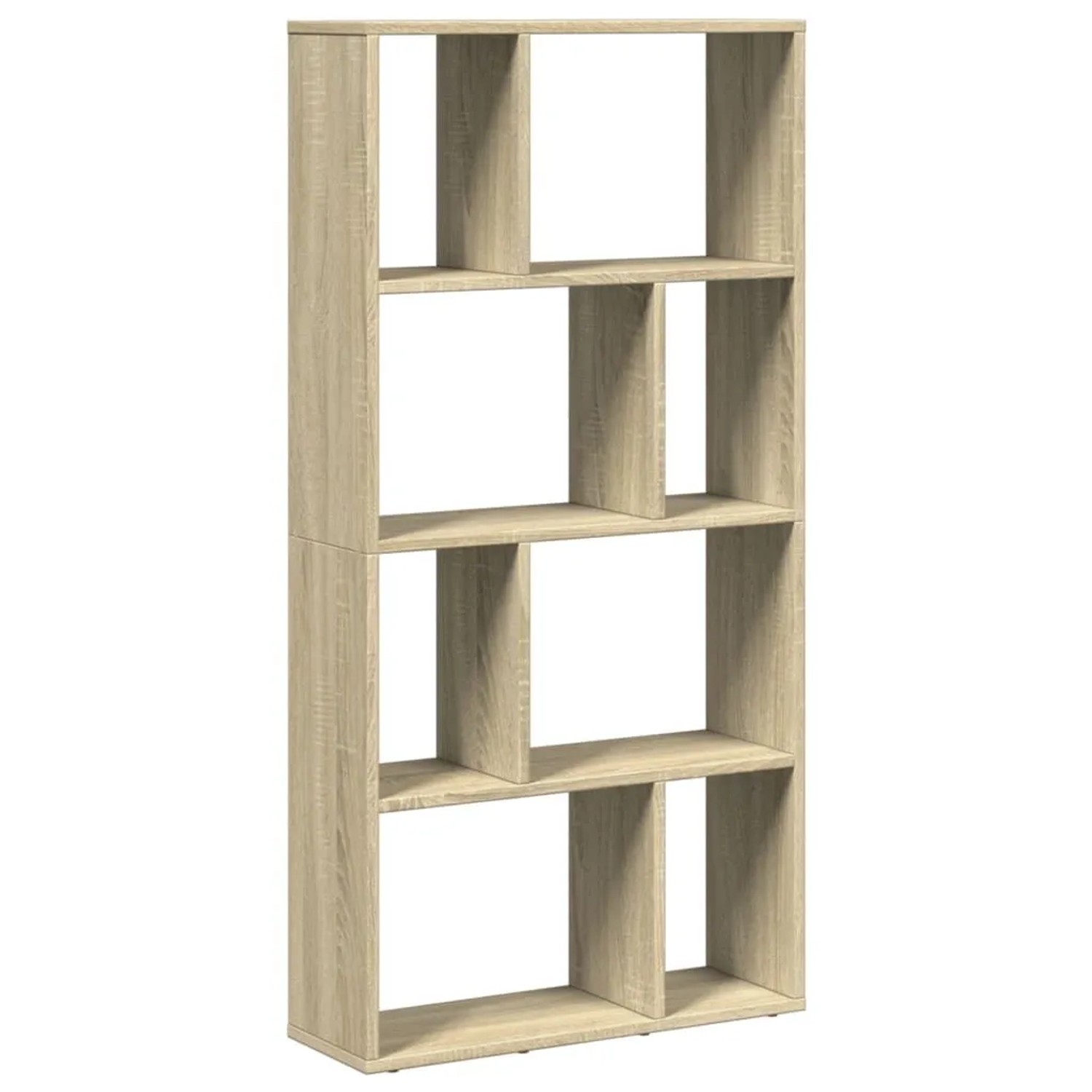 vidaXL Bücherregal Sonoma-Eiche 60x20x120 cm Holzwerkstoff 858149 günstig online kaufen