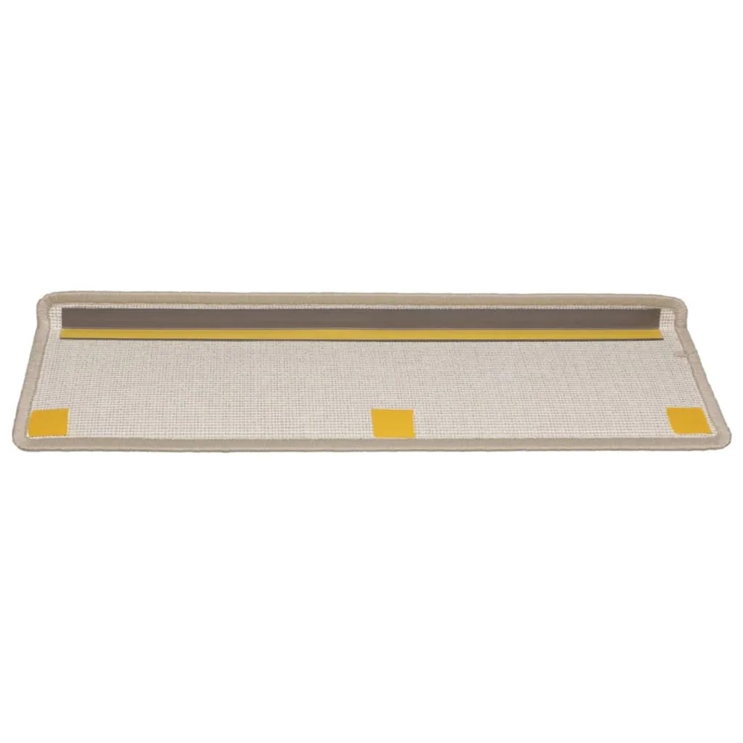 vidaXL Stufenmatten 15 Stk 65x21x4 cm Taupe Rechteckiger Rand 134573_6
