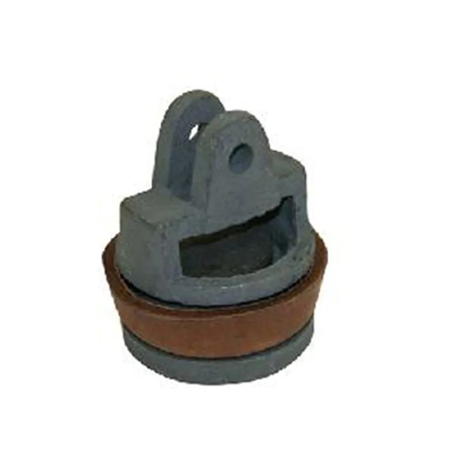 CLOU BigDean Xclou Ersatzkolben für Schwengelpumpen Kolben Komplett für Wasserpumpen Typ 75 aus Grauguss und Rindsleder Maße Ø ca 8 cm Höhe ca 9.3 cm