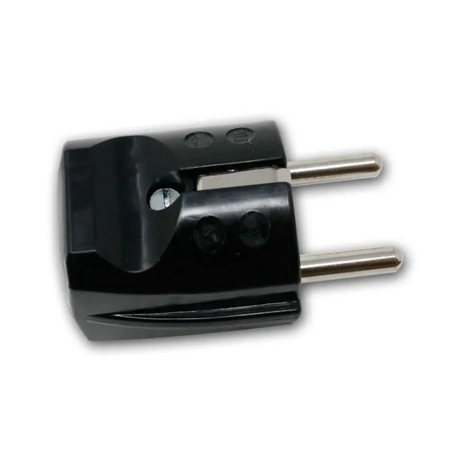 world-trading-net Standard Stecker Schwarz Schutzkontakt 250V 16A