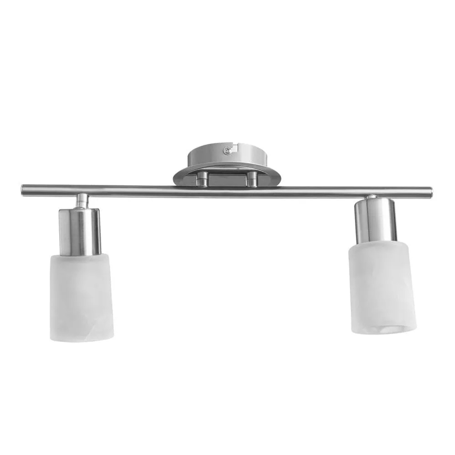 Arte Lamp Deckenstrahler Cavalletta 2-flammig schwenkbar Silber E14
