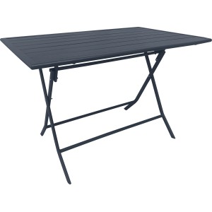 Klapptisch Toconao Rechteckig Anthrazit 110 cm x 70 cm