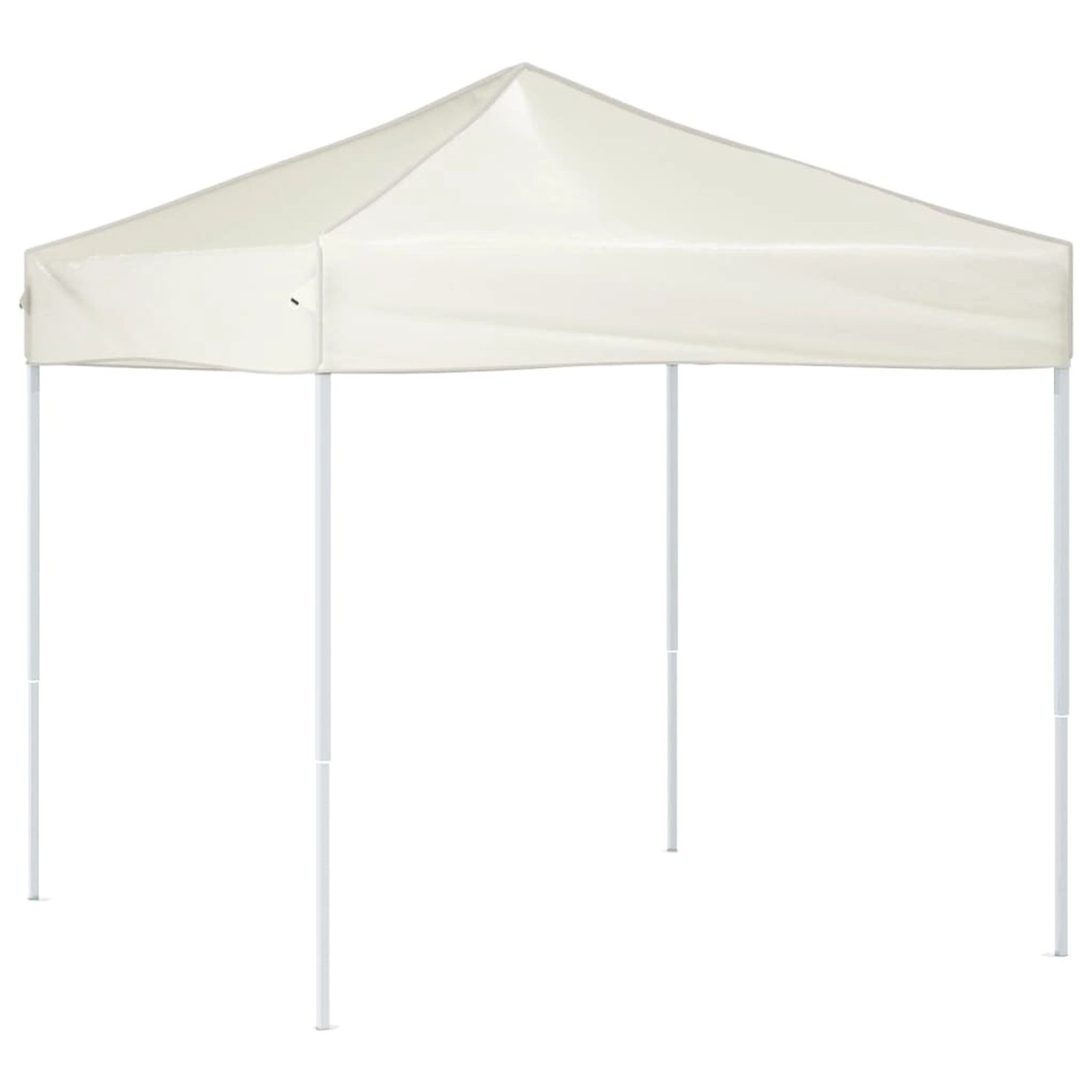 vidaXL Partyzelt Faltbar Creme 2x2 m