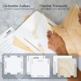HMF 3740-32CM-01 Aufbewahrungsbox Holz Zusammenstecken 32cm Weiß_3