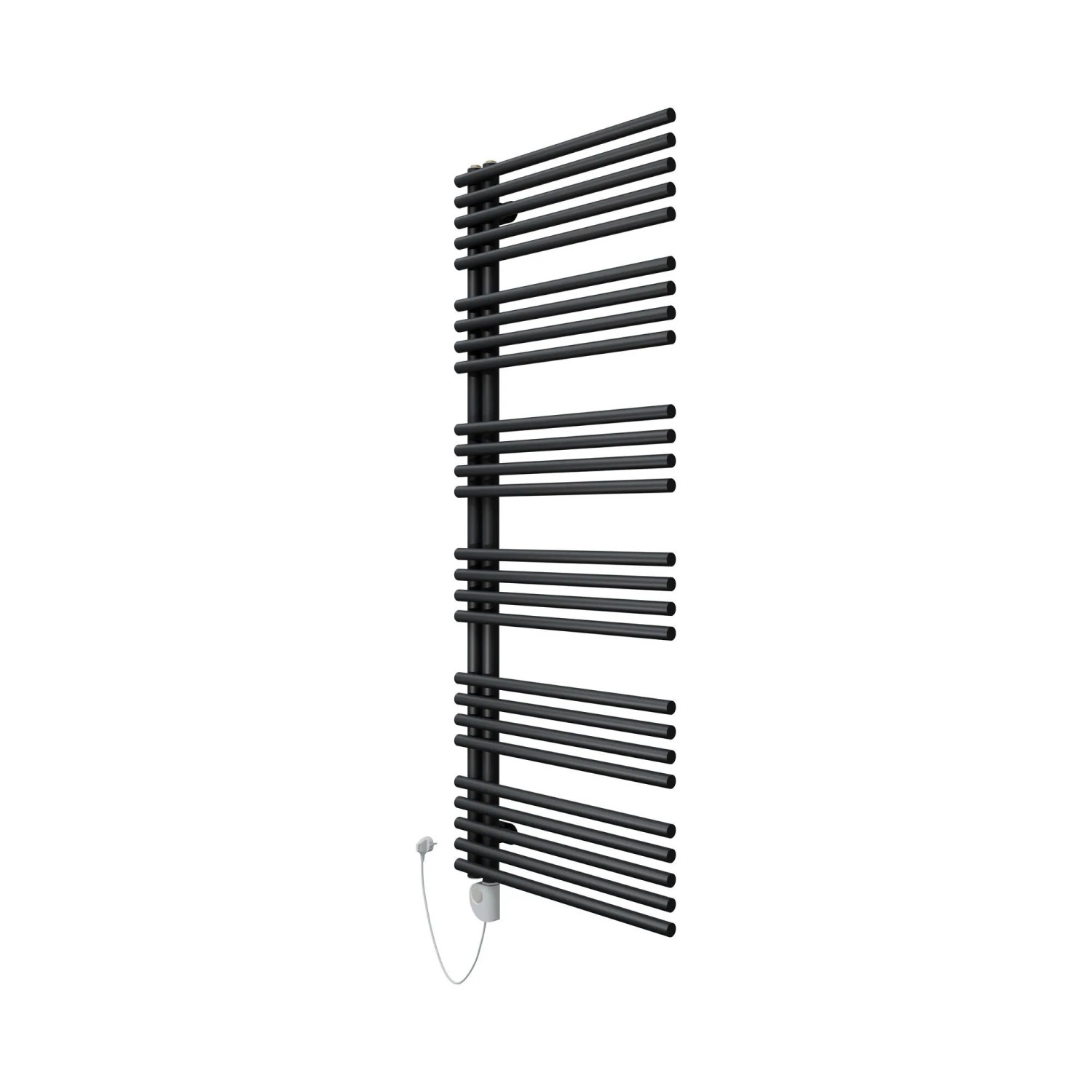 Schöner Wohnen Design-Heizkörper Celia mit Heizstab 3 Links 151 x 60 cm Schwarz