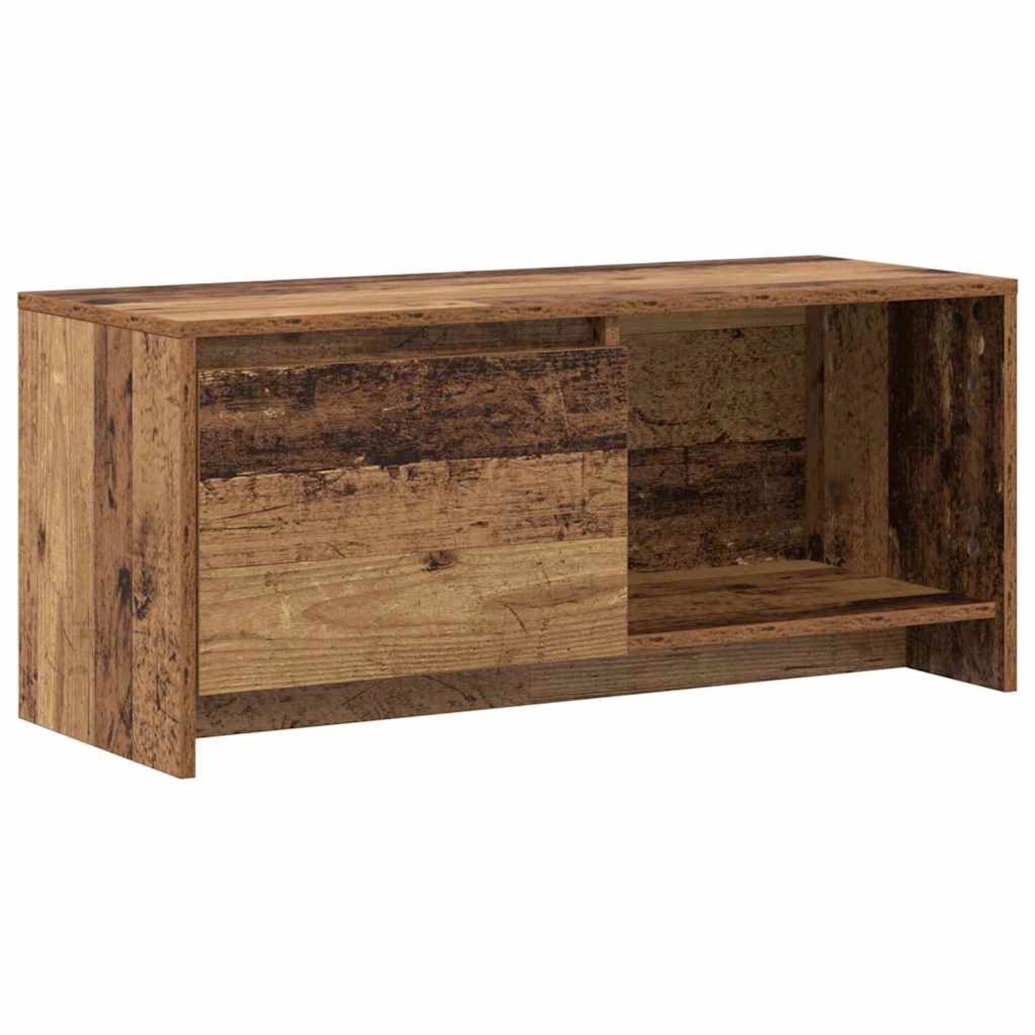 vidaXL TV-Schrank Altholz 90 x 35 x 40 cm Holzwerkstoff 875231