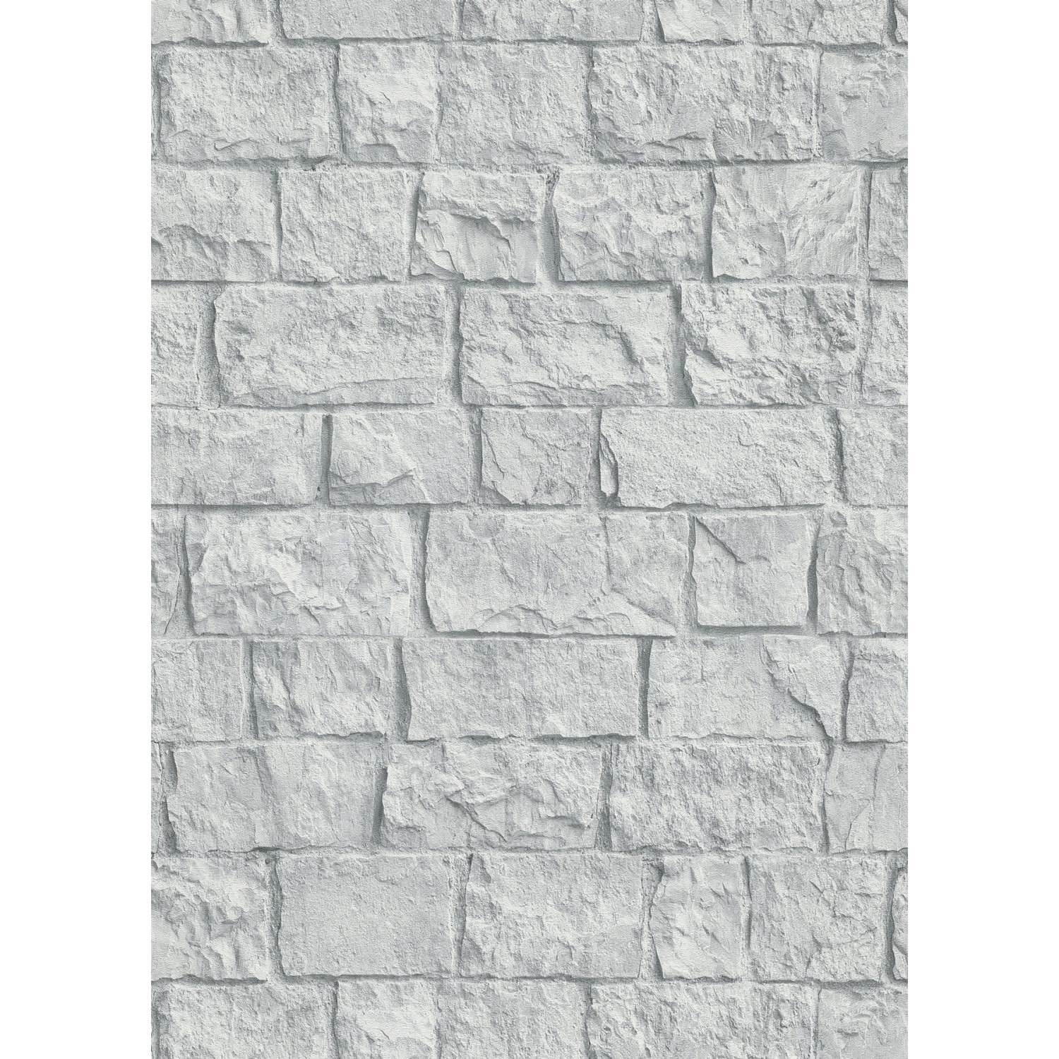 Erismann Vliestapete Stones Groß 10,05 m x 0,53 m Grau