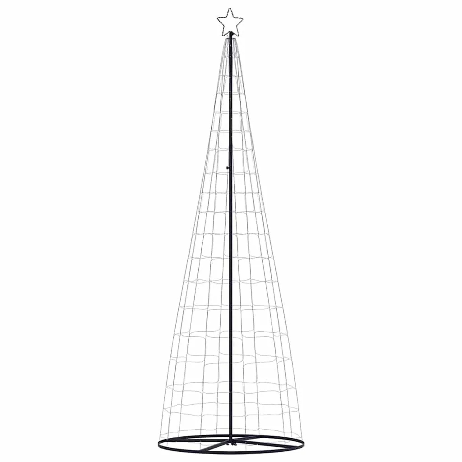 vidaXL LED Tannenbaum 550 LEDs Warmweiß 304 cm 4016452