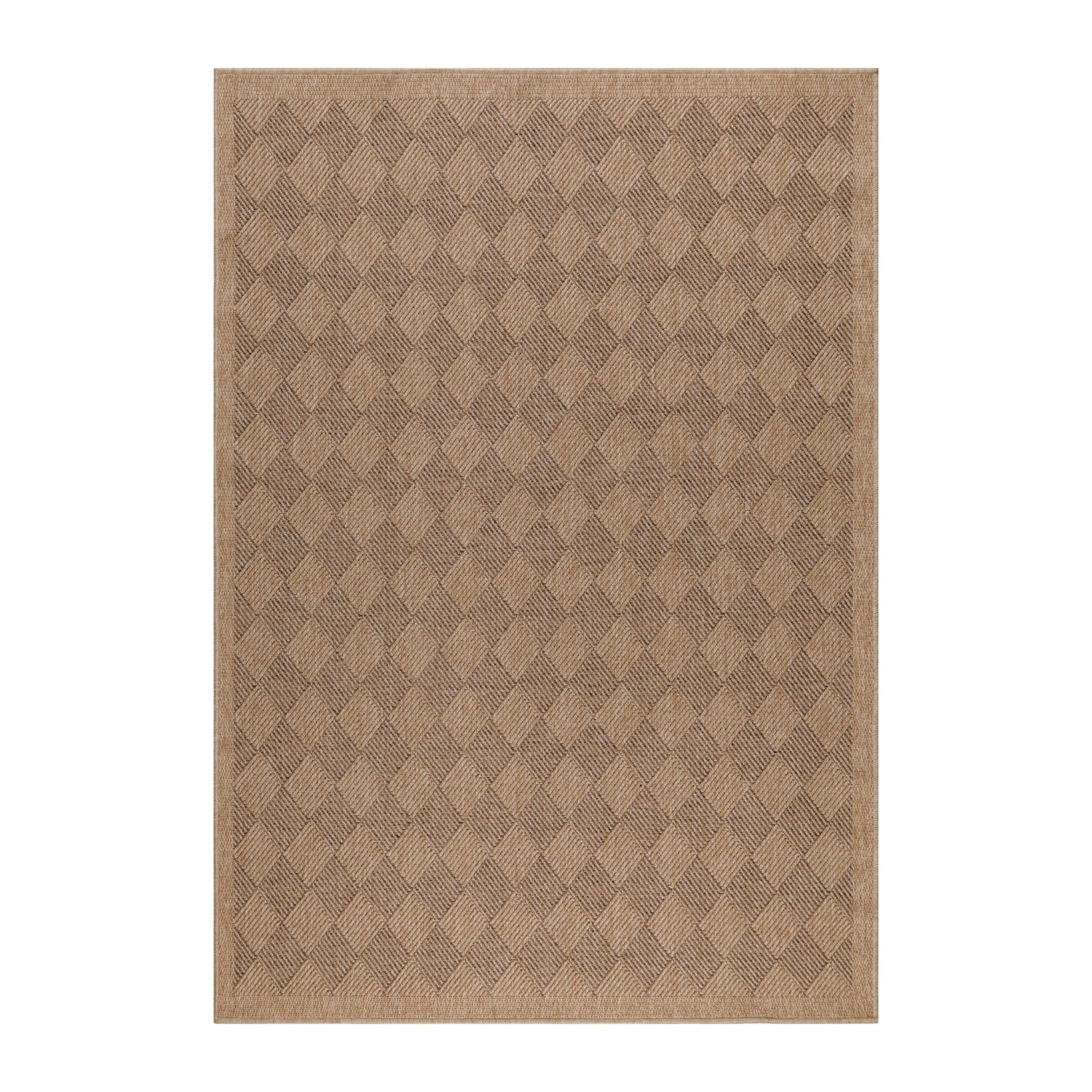 Ayyildiz Outdoor-Teppich Dhaka 8713 Schwarz 80 cm x 150 cm günstig online kaufen