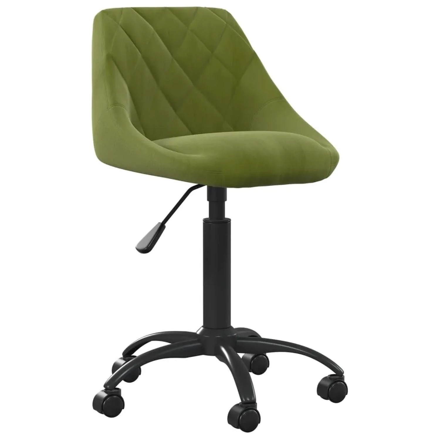 vidaXL Bürostuhl Hellgrün Samt 3088848