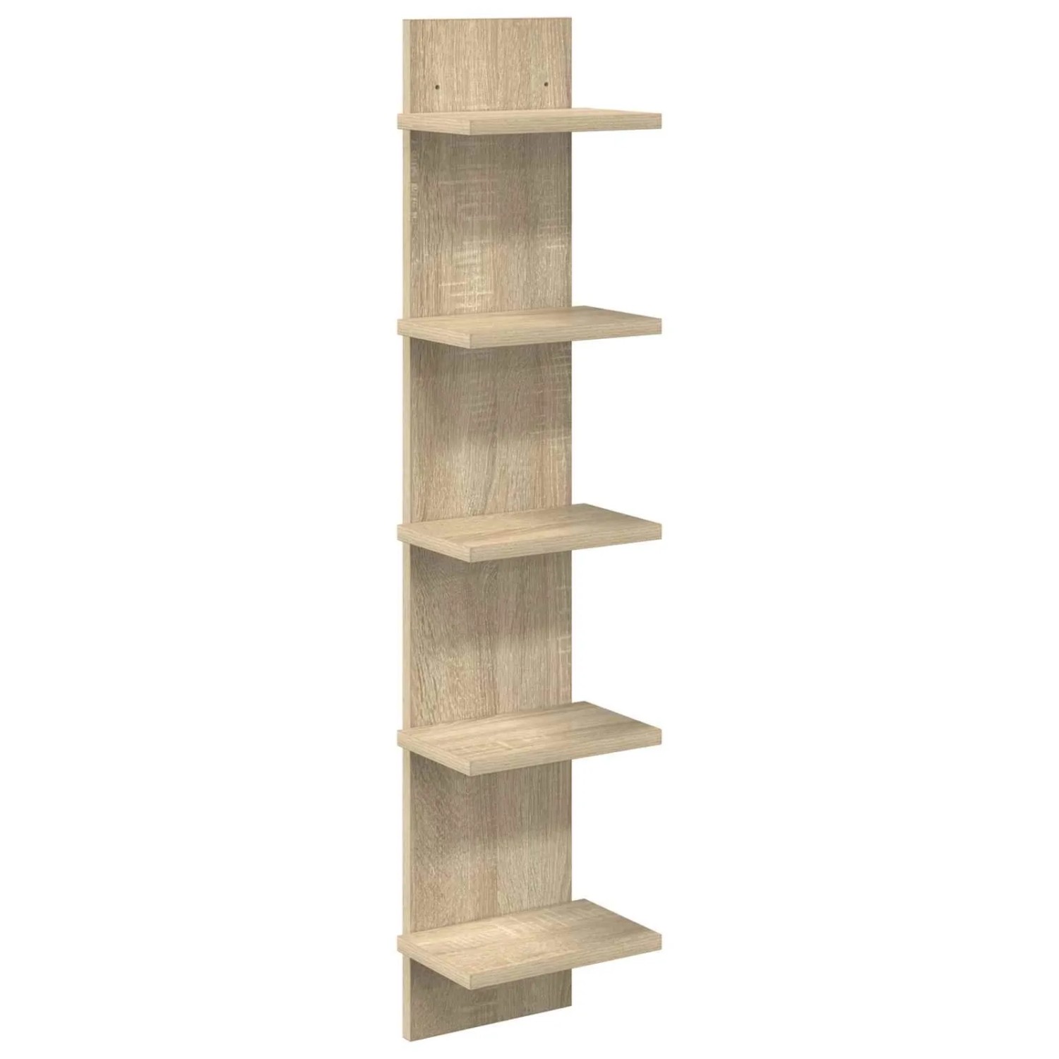 vidaXL Wandregal Sonoma-Eiche 22 x 15 x 100 cm Holzwerkstoff 8012424