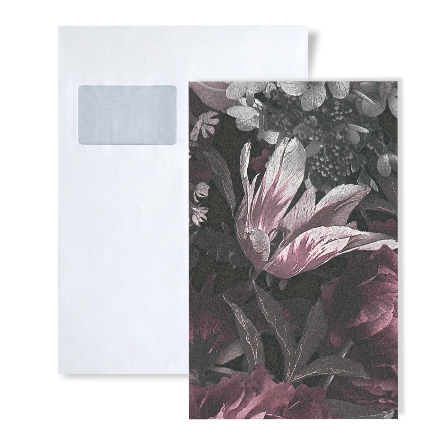PROFHOME 1 MUSTERSTÜCK S-385093-GU DIN A4 MUSTER der Floral Tapete günstig online kaufen