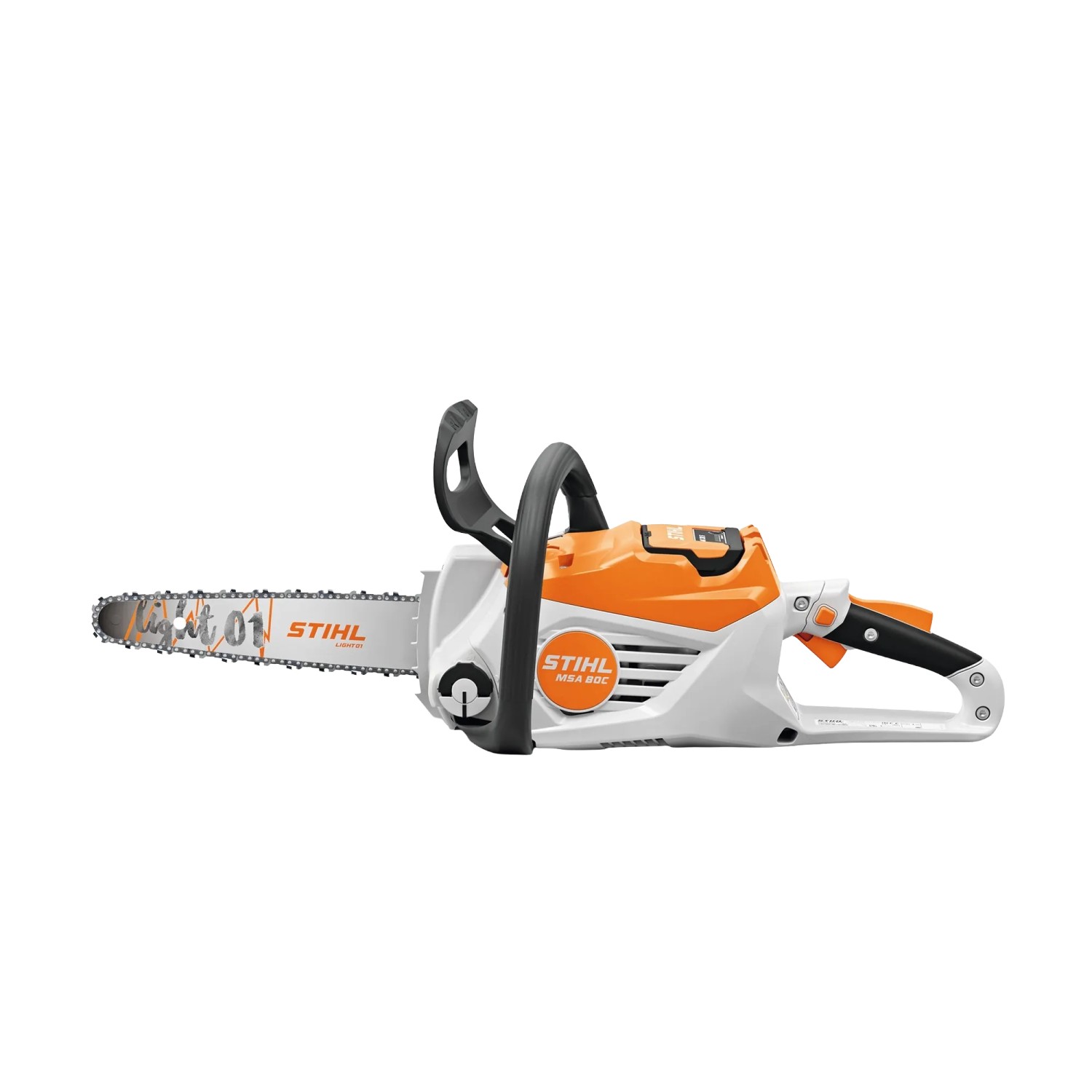 Stihl Akku-Motorsäge MSA 80 C-B ohne Akku und Ladegerät Orange-Grau