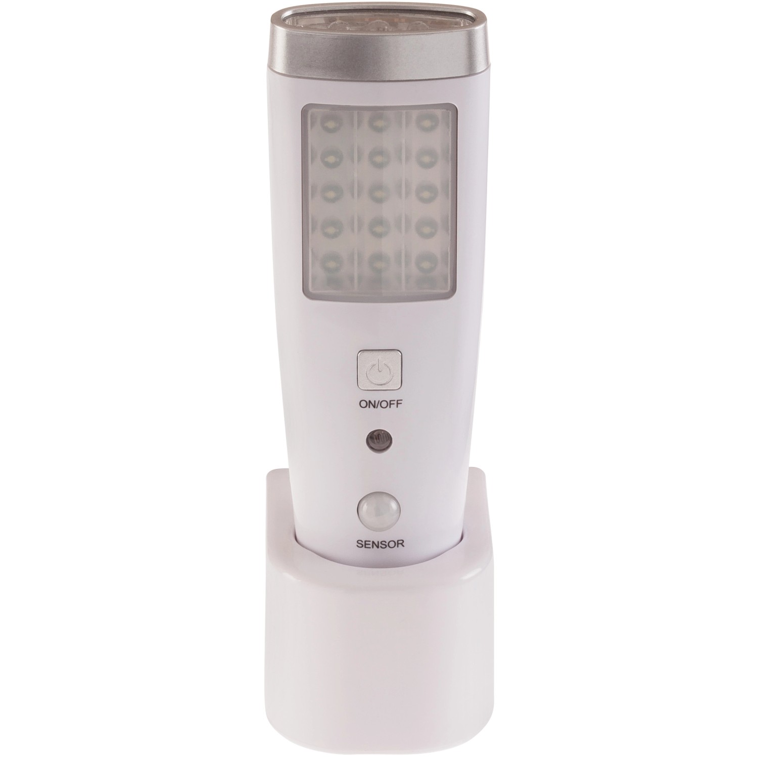 Müller-Licht LED-Nachtlicht Casto Weiß mit Sensor für die Steckdose.