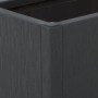 vidaXL Pflanzkübel mit Rankgitter Dunkelgrau 80x36x140 cm PP 368780_7