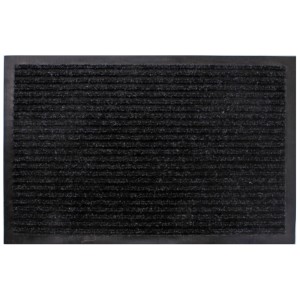 Lex Schmutzfangmatte Türmatte Fußabtreter Fußmatte Schmutzmatte Teppich 80x120 cm Schwarz