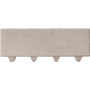 Grauer Can Cascada Aqua Pflasterstein, 40x15x8 cm, mit Sickerfuge für wasserdurchlässige Flächen.