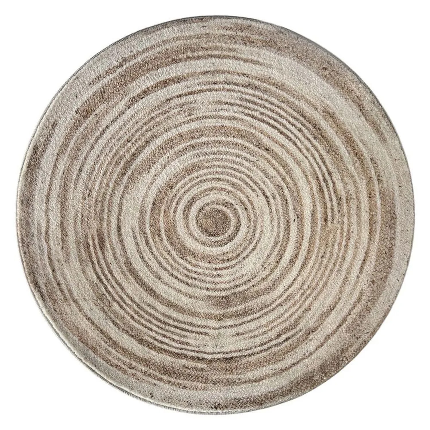Vercai Rugs Teppich Brady Spirale Beige 150 x 150 cm