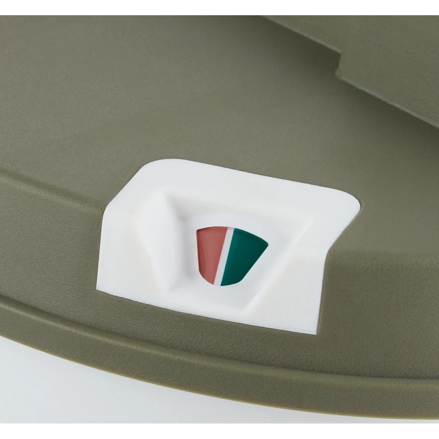 Detailaufnahme: Enders Campingtoilette WC Deluxe Green, Füllstandsanzeige.