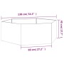 vidaXL Pflanzkübel Rostig 138x120x45 cm Cortenstahl 823677_11