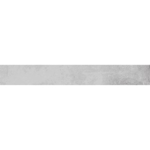 Sockelleiste Urban Grey, 7x60 cm, für Innen- und Außenbereich. Graue Sockelfliese mit leichter Struktur.