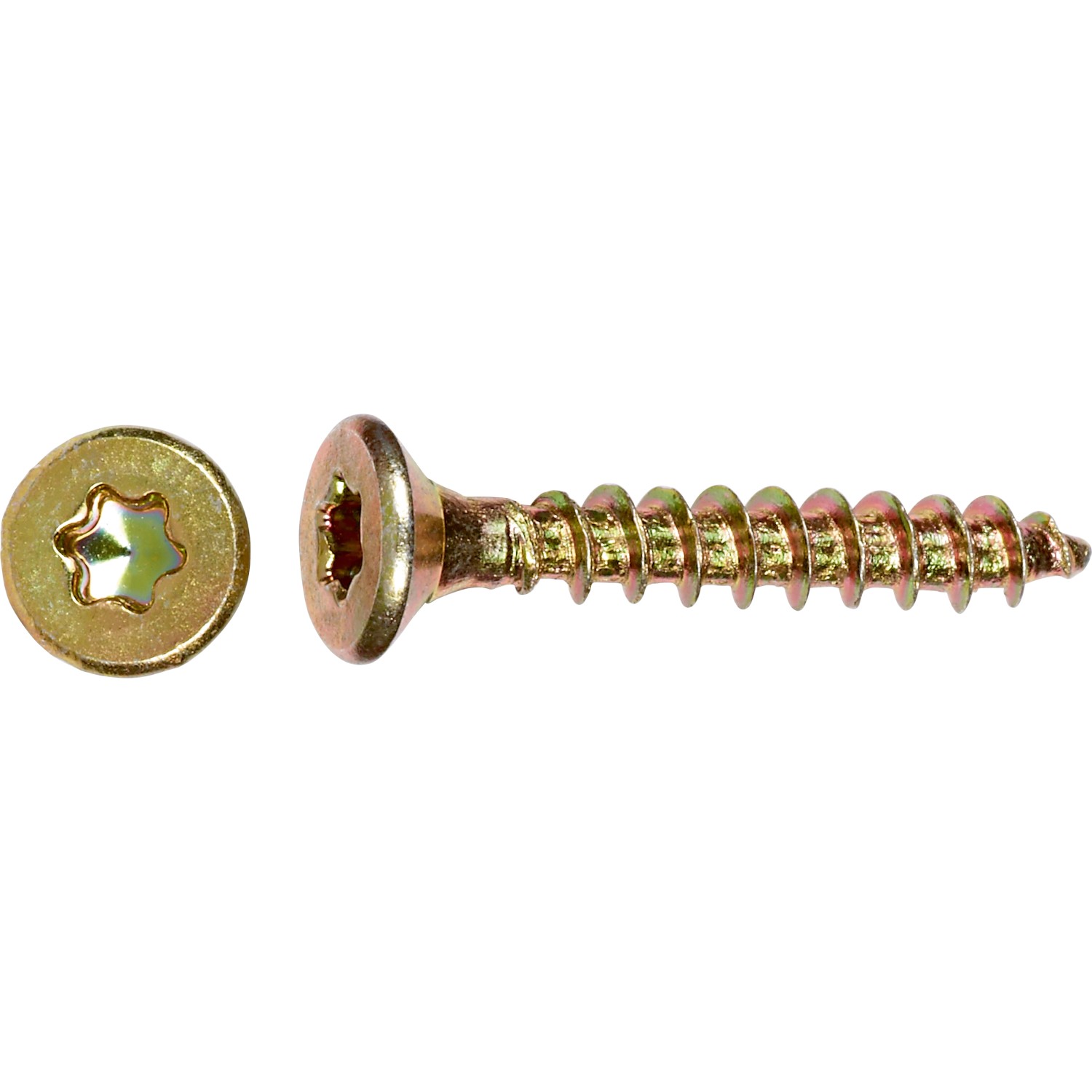 Senkkopf Spanplattenschraube TX-Antrieb Ø 6 mm x 40 mm 10 Stück