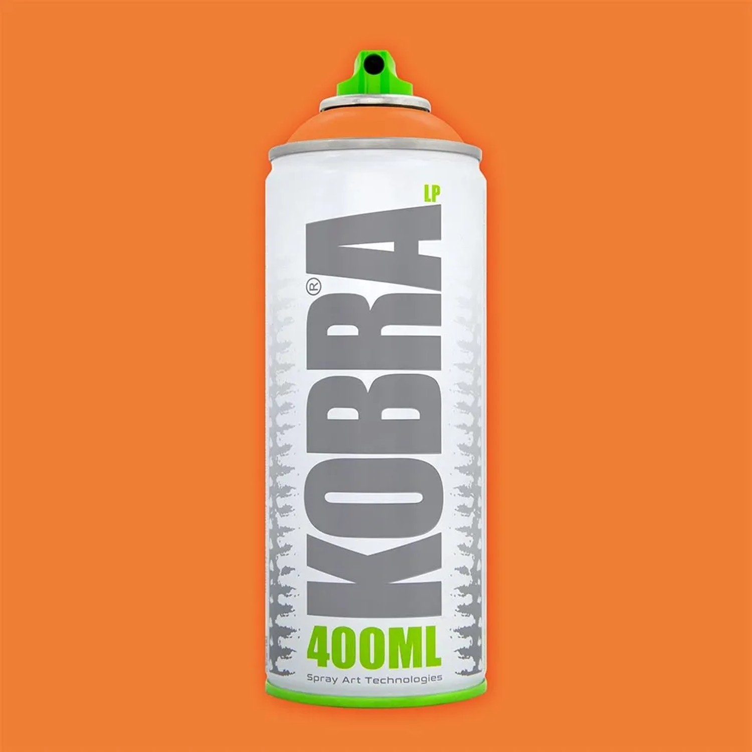 Kobra LP Buntlack Spray, 400ml, Pfirsichorange, matt. Sprühdose für DIY-Projekte und kreative Farbgestaltung.