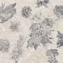 Komar Fototapete Vlies Botanical Papers, 400x280cm, mit floralen Motiven auf Papierhintergrund.