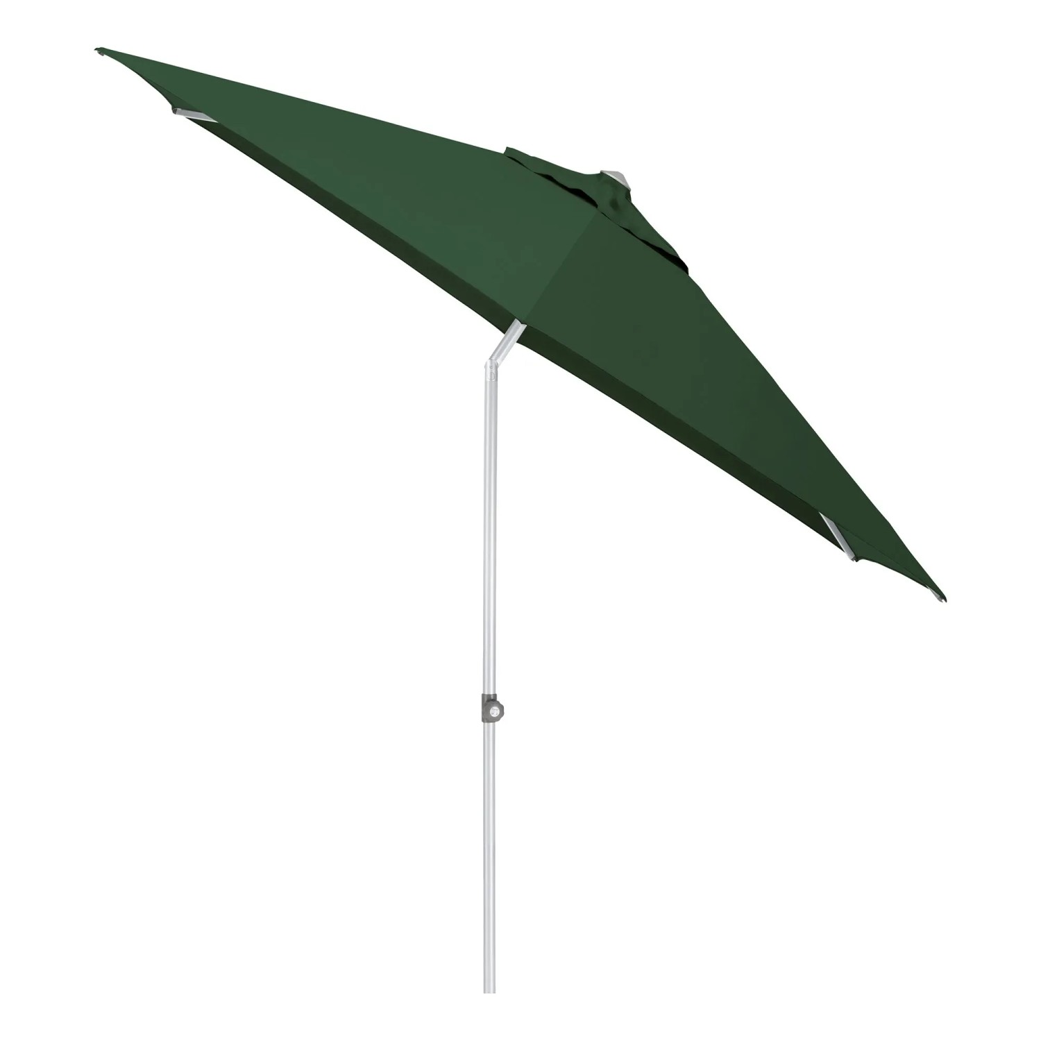 Kettler Marktschirm Ø 300 cm Silber-Grün mit Knickfunktion