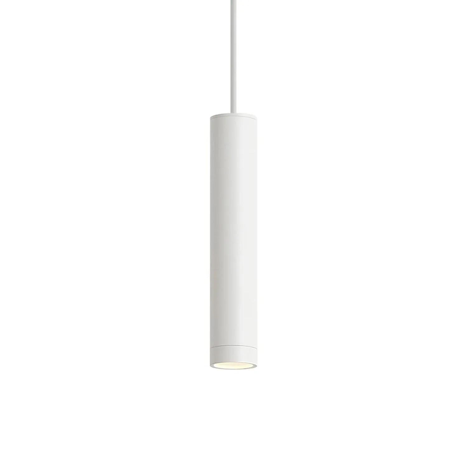 QAZQA Design Pendelleuchte Weiß GU10 50mm IP44 Tuba