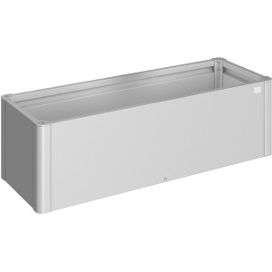 Biohort Pflanzbeet Belvedere Mini, Gr. 150, silber-metallic, für Garten, Balkon und Terrasse.