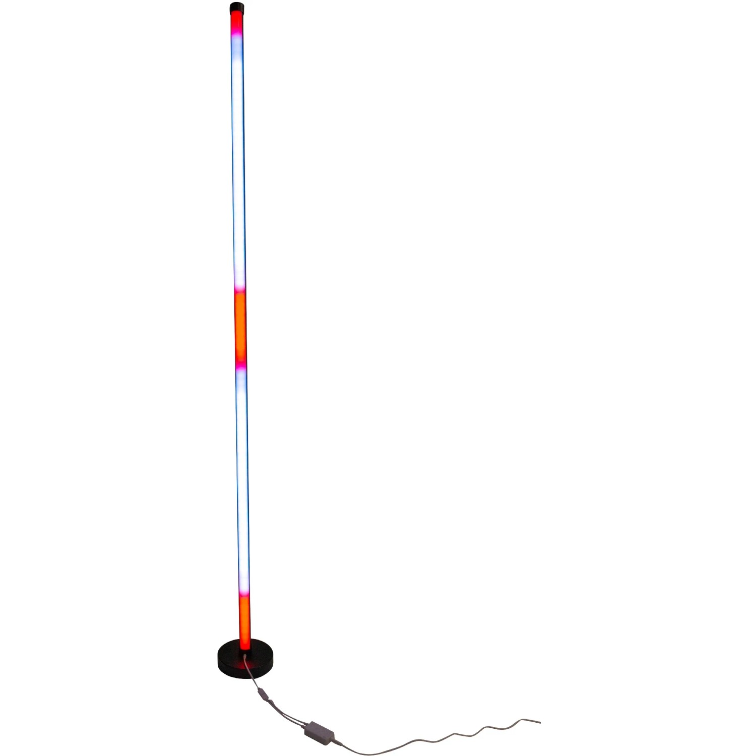 Näve LED-Stehleuchte Digital Motion Light, 150cm, mit RGB-Funktion und Fernbedienung.
