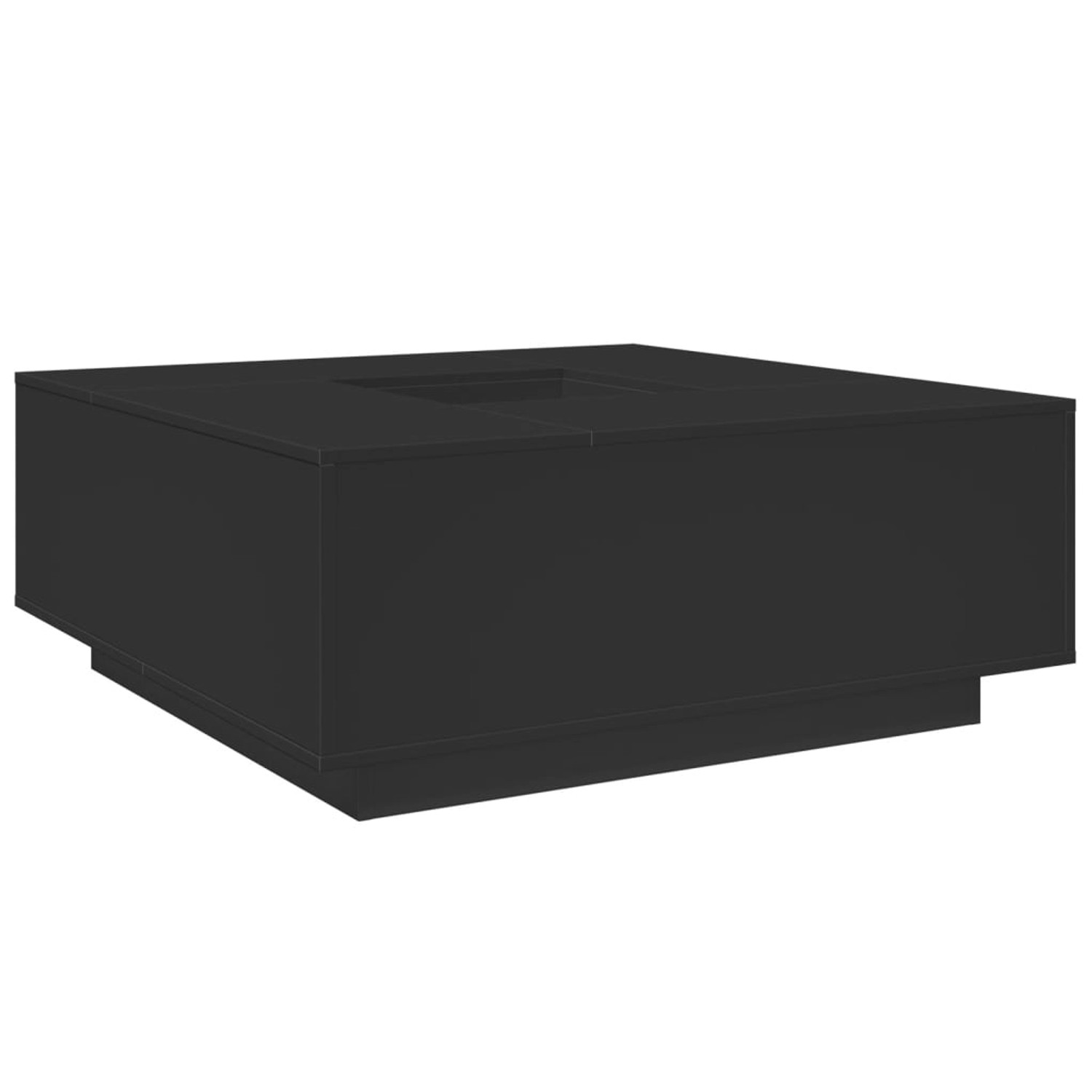 vidaXL Couchtisch Schwarz 100x100x40 cm Holzwerkstoff günstig online kaufen