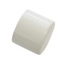 Gardinia Endstück Chicago, Kappe für Ø 20 mm Stange, weiß, 2er-Pack.