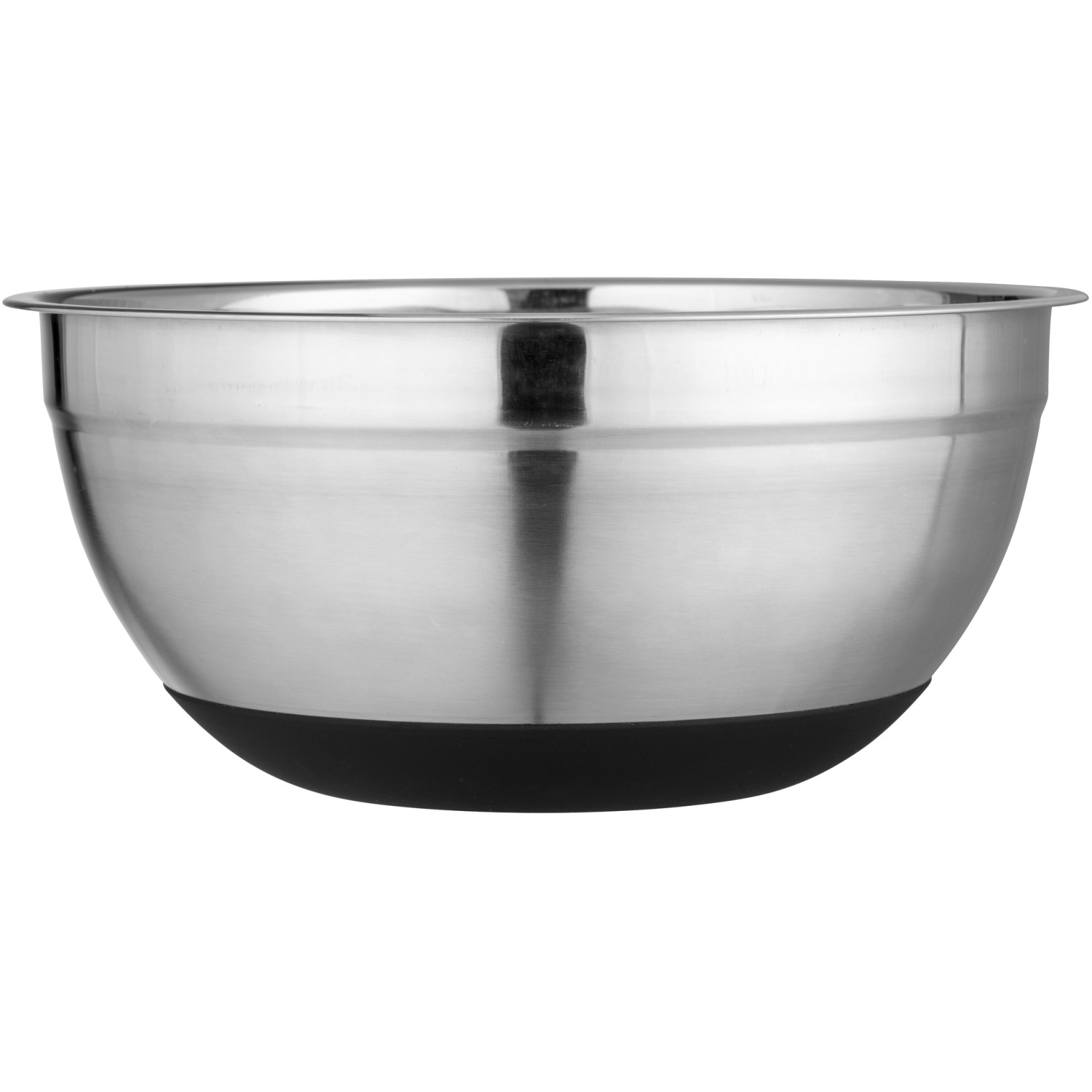 Wenko Schüssel Aru, 4 l, aus Edelstahl mit Anti-Rutsch-Boden für Grillutensilien.