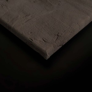 Abstraktes Leinwandbild in Braun, 120x80 cm, für Wohnzimmer & Wanddekoration.