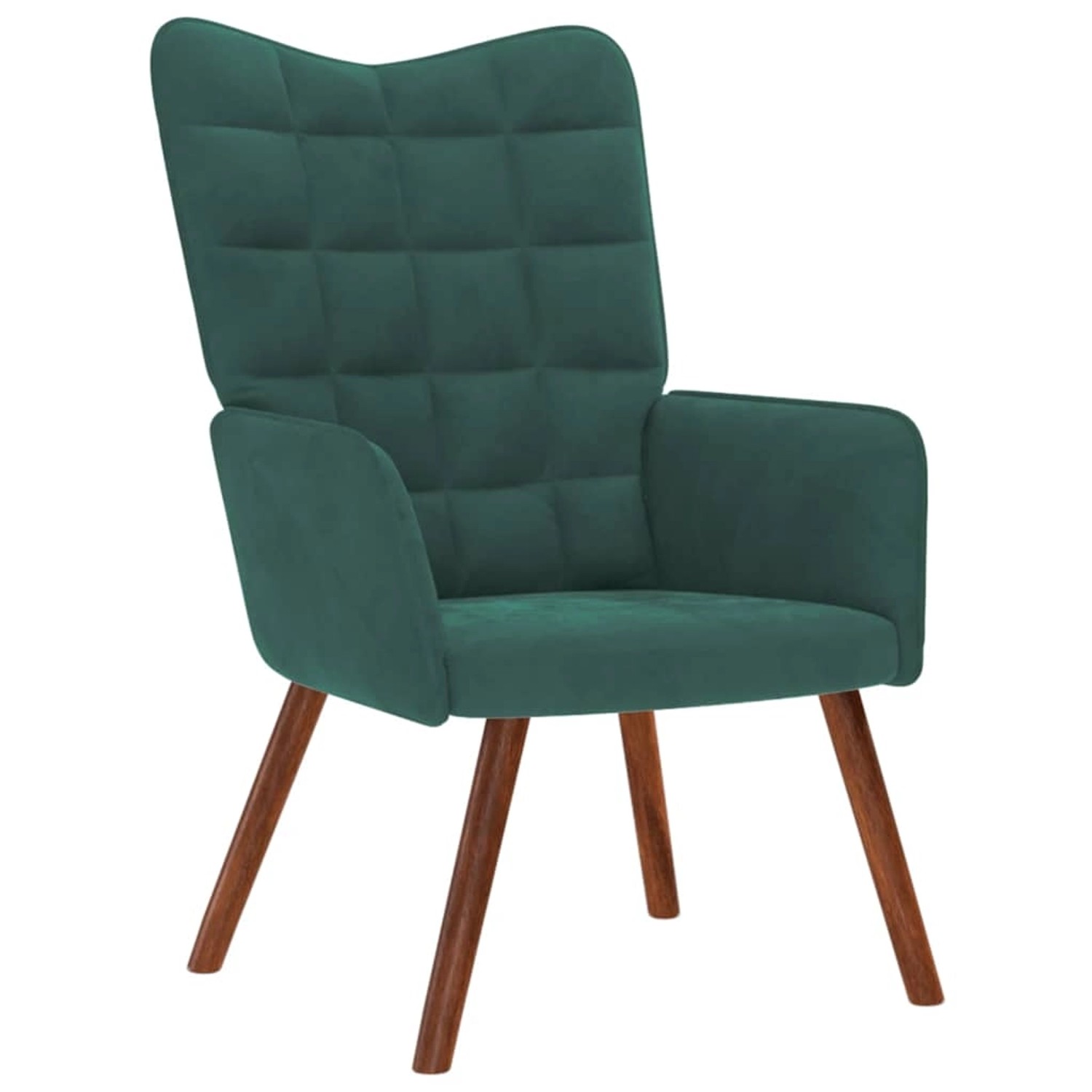 vidaXL Relaxsessel Dunkelgrün Samt 4016812