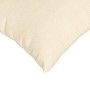 Cremefarbenes vidaXL Sofakissen aus Cordstoff. Weiche, gerippte Textur für Kissen & Bezüge.