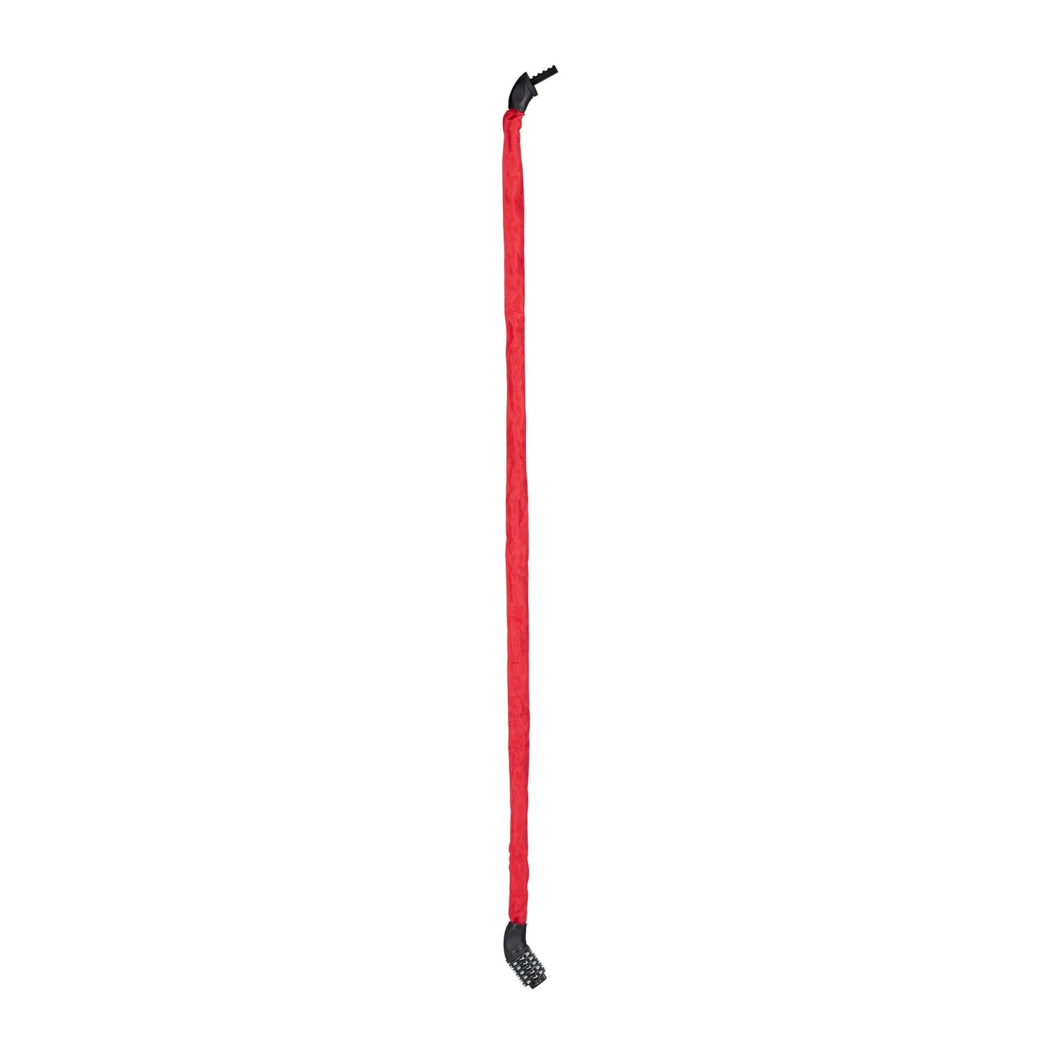 Relaxdays Fahrradschloss Stahl Rot 5-stellig 120 cm 0,85 kg